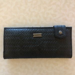 Roxy Black Leather Wallet